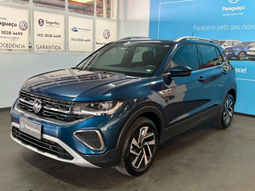volkswagen t-cross 1.4 250 tsi total flex highline automatico 4p 20251