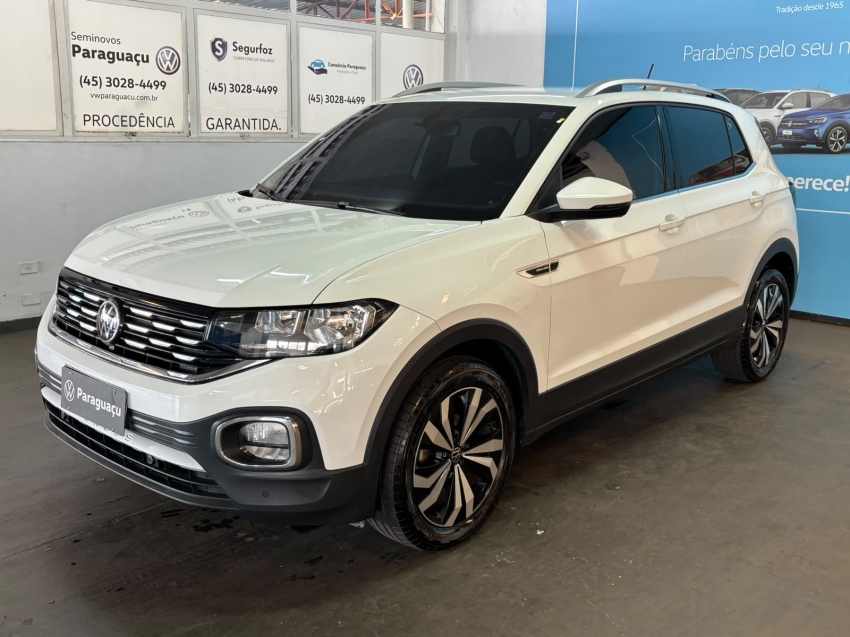 volkswagen t-cross 1.4 250 tsi total flex highline automatico 4p 20241