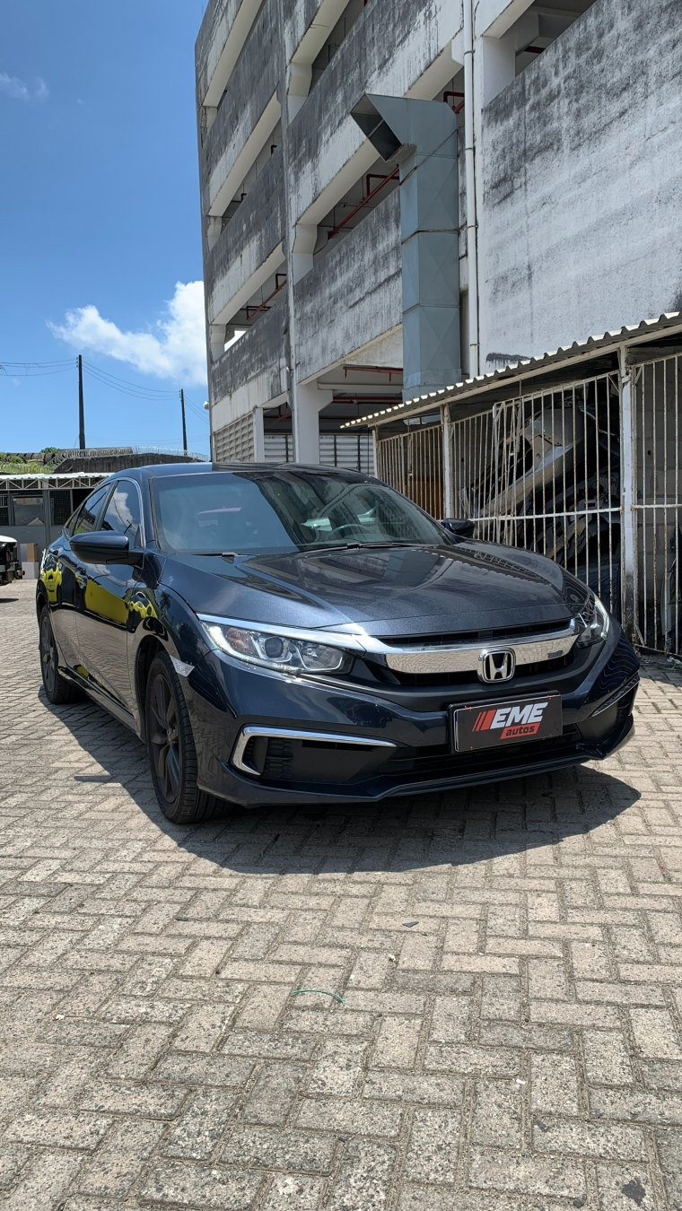 honda civic 2.0 16v flexone lx 4p cvt flex automatico 2020