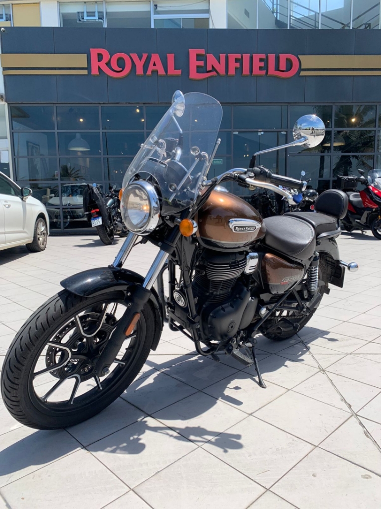 royal enfield meteor 350 supernova marrom gasolina manual 2023