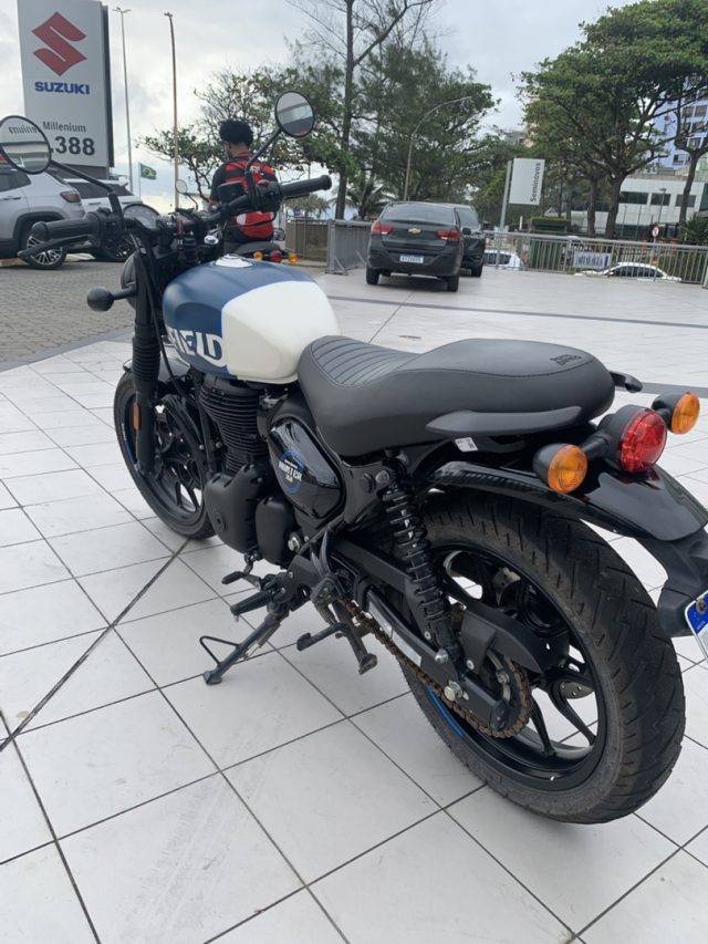 royal enfield hunter 350 350cc rebel blue gasolina manual 20243