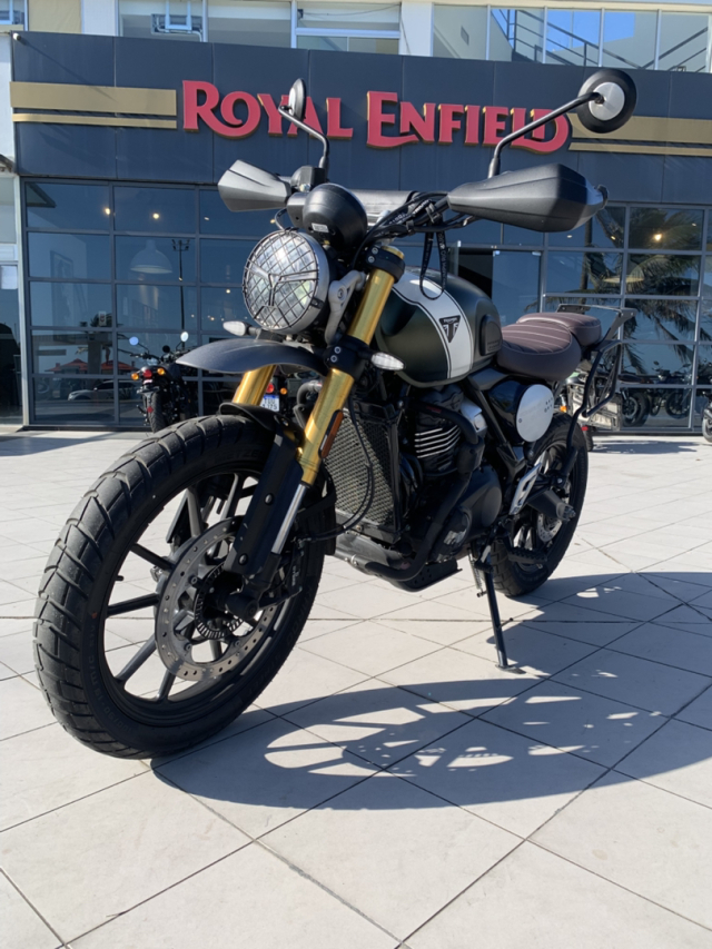 triumph scrambler xc 400cc gasolina manual 2025
