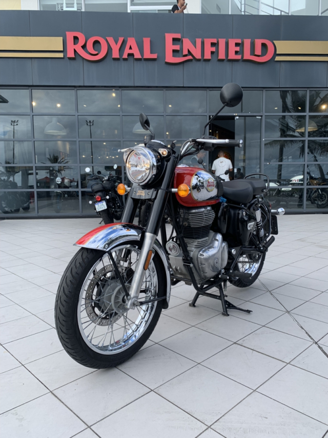 royal enfield classic 350 350cc chrome red gasolina manual 20241