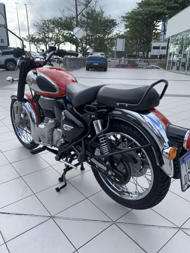 royal enfield classic 350 350cc chrome red gasolina manual 20245