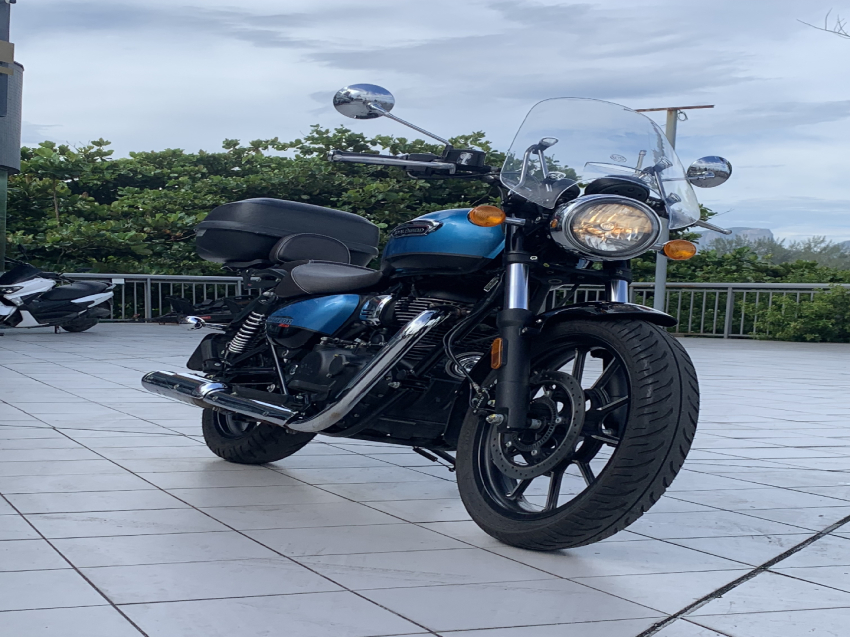 royal enfield meteor 350 supernova blue gasolina manual 20223