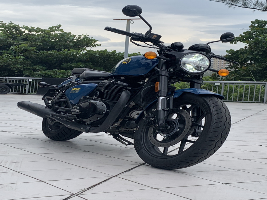 royal enfield shotgun 650 plasma blue gasolina manual 20262