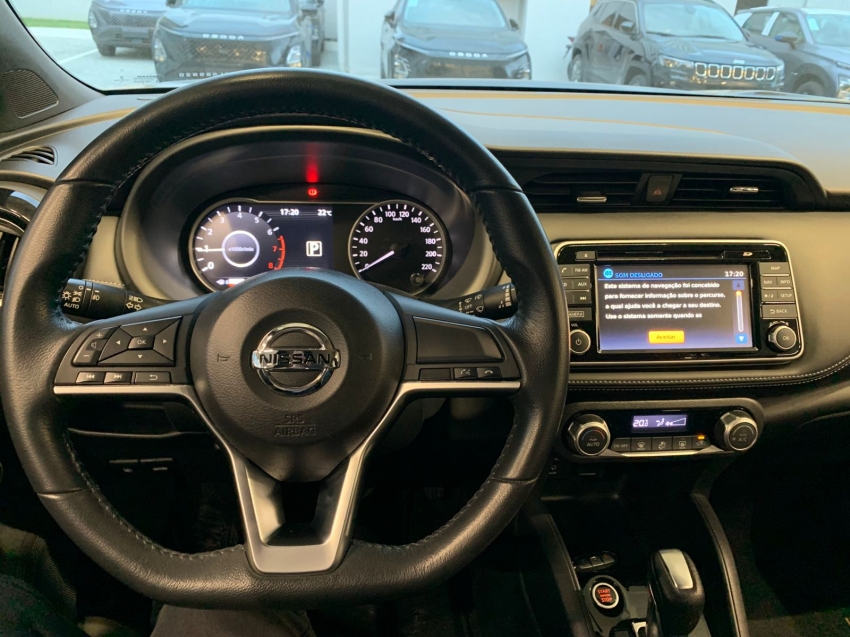 nissan kicks 1.6 16v flexstart sl 4p xtronic flex automatico 201712