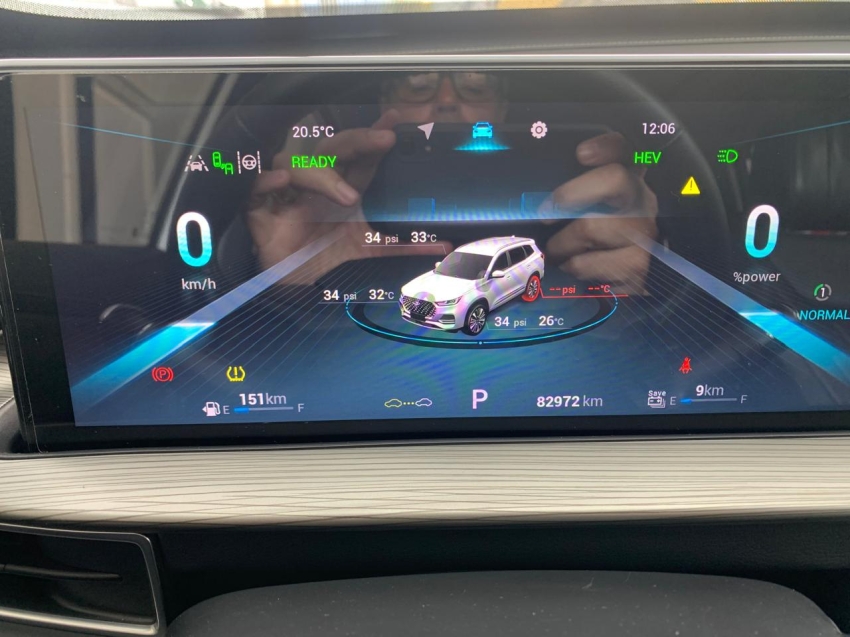 caoa chery tiggo 8 pro 1.5 tci plug-in hybrid dht hibrido 4p automatico 20245