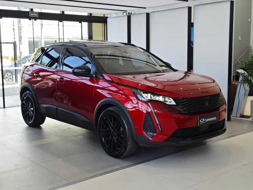 peugeot 3008 1.6 16v thp gasolina gt pack automatico 4p 2023