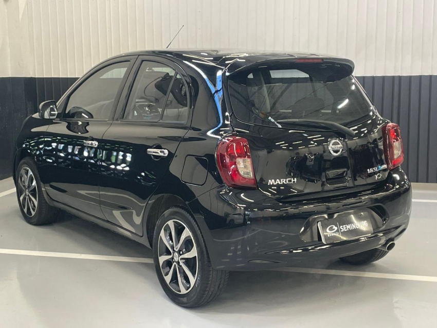 nissan march 1.6 sl 16v flexstart 4p xtronic flex automatico 20175