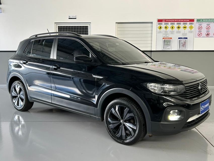 volkswagen t-cross 1.0 200 tsi total flex the town automatico 4p 2024