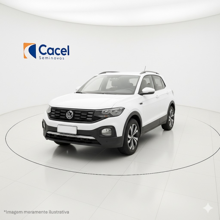 volkswagen t-cross 1.0 200 tsi total flex comfortline automatico 4p 2023