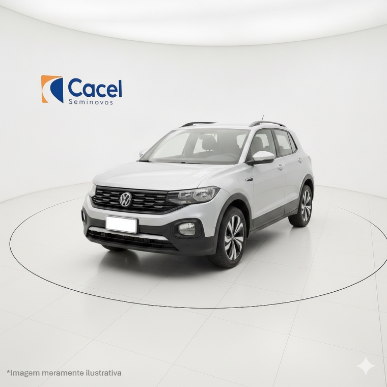 volkswagen t-cross 1.0 200 tsi total flex comfortline automatico 4p 2024