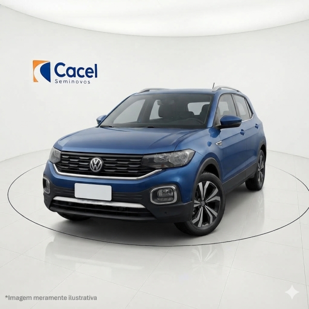 volkswagen t-cross 1.4 250 tsi total flex highline automatico 4p 2023