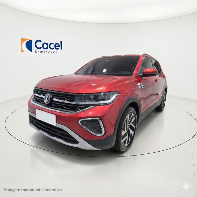 volkswagen t-cross 1.4 250 tsi total flex highline automatico 4p 20250