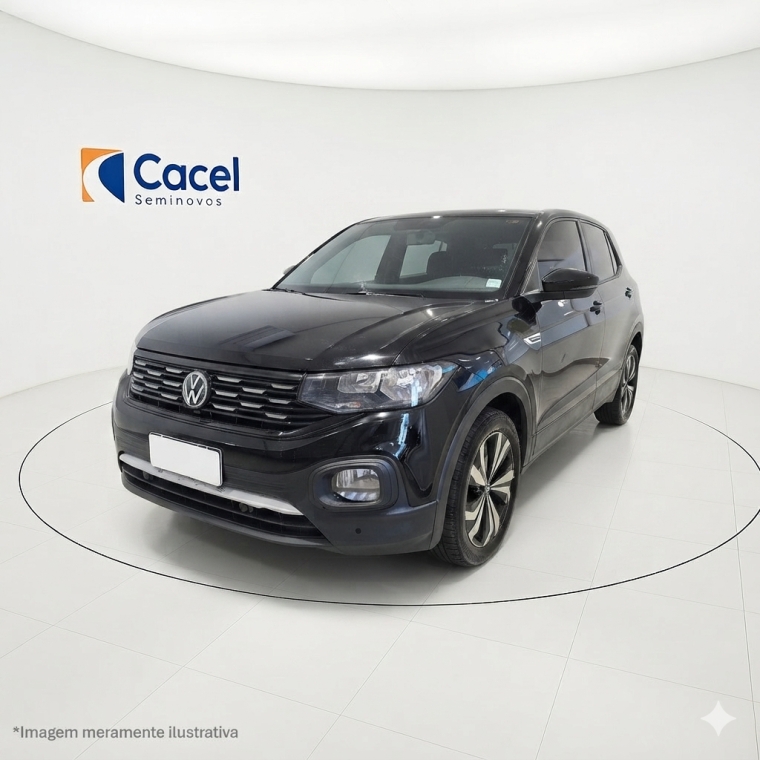 volkswagen t-cross 1.0 200 tsi total flex comfortline automatico 4p 2022