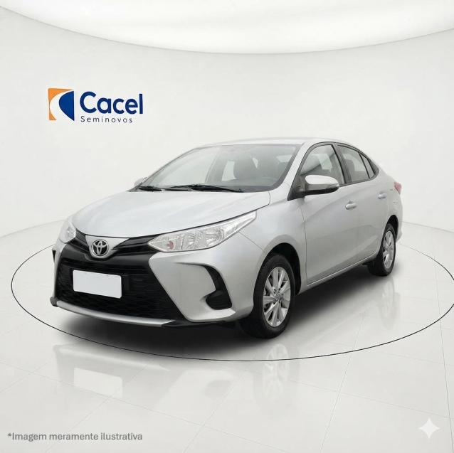 toyota yaris 1.5 16v flex xl multidrive 4p automatico 2025