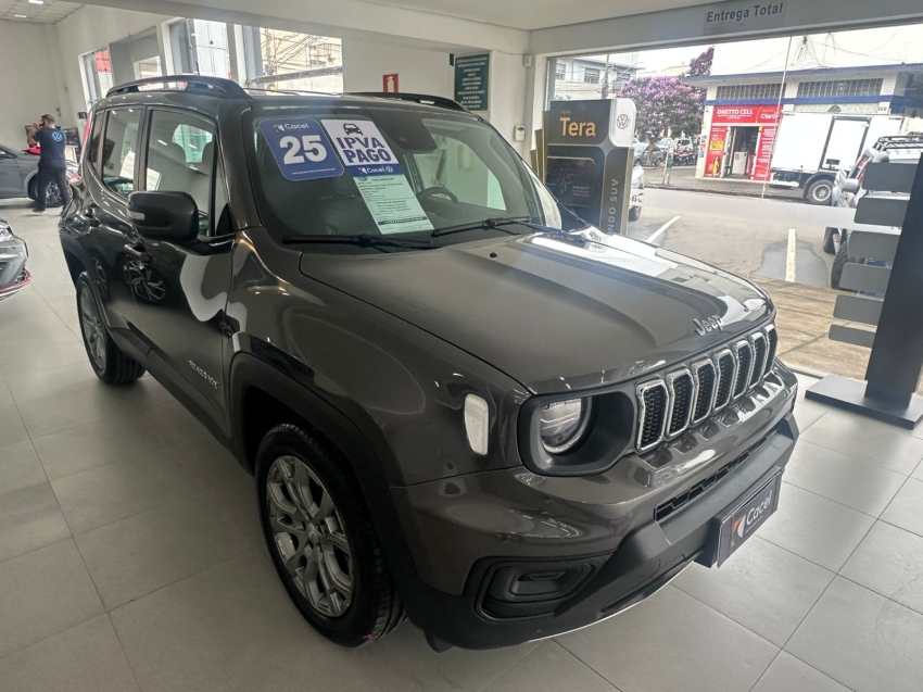 jeep renegade 1.3 t270 turbo flex longitude at6 4p automatico 20253