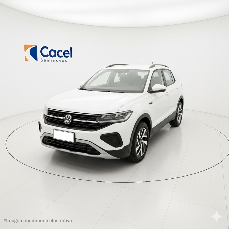 volkswagen t-cross 1.0 200 tsi total flex comfortline automatico 4p 2025