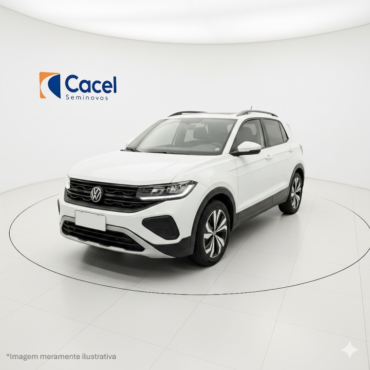 volkswagen t-cross 1.0 200 tsi total flex comfortline automatico 4p 2025