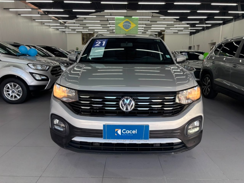volkswagen t-cross 1.0 200 tsi total flex comfortline automatico 4p 20212