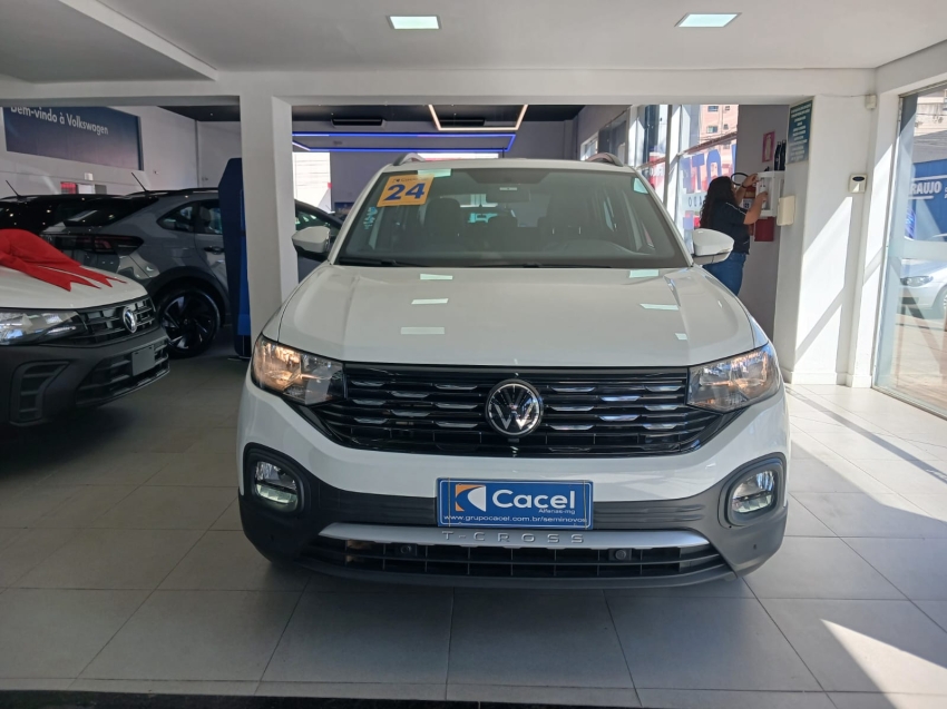 volkswagen t-cross 1.0 200 tsi total flex comfortline automatico 4p 20242