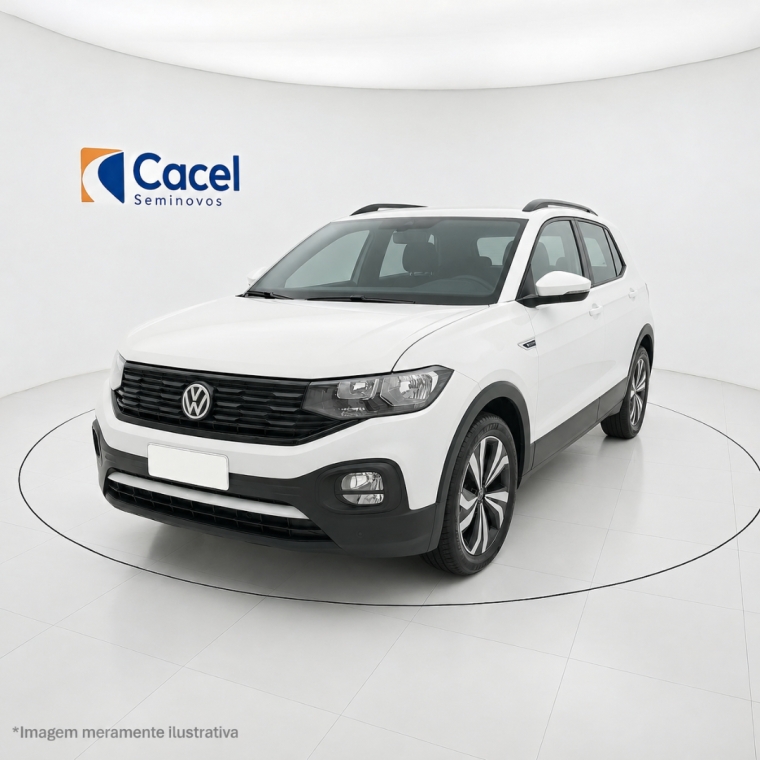 volkswagen t-cross 1.0 200 tsi total flex comfortline automatico 4p 2024