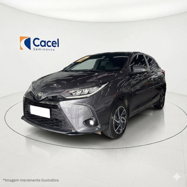 toyota yaris 1.5 16v flex xls multidrive 4p automatico 2025