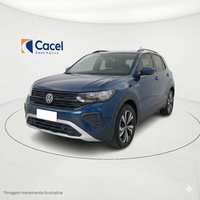 volkswagen t-cross 1.0 200 tsi total flex automatico 4p 2025