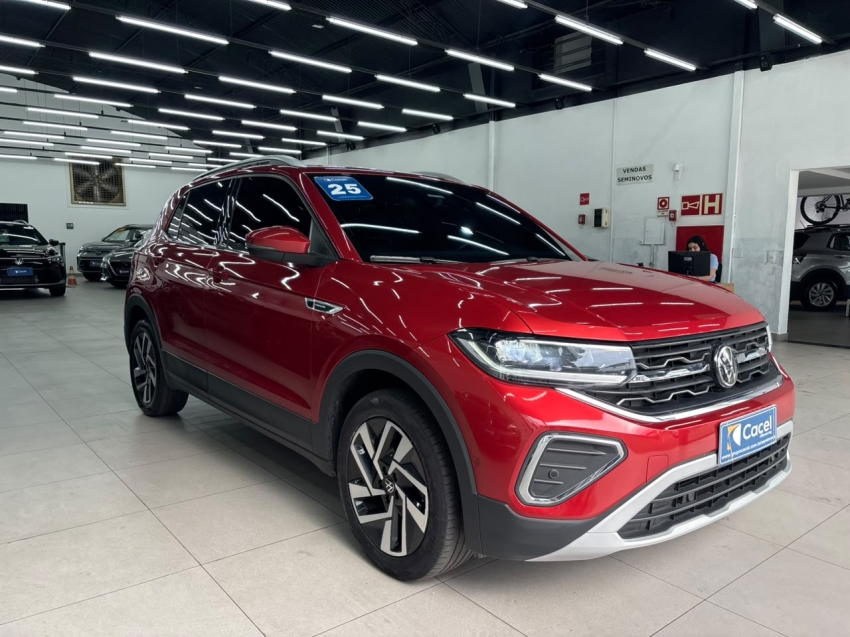 volkswagen t-cross 1.4 250 tsi total flex highline automatico 4p 20253