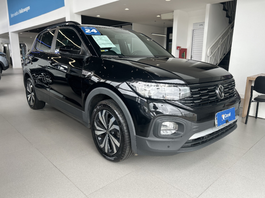 volkswagen t-cross 1.0 200 tsi total flex comfortline automatico 4p 2024