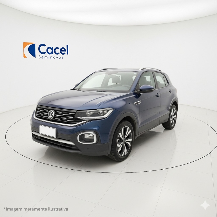 volkswagen t-cross 1.4 250 tsi total flex highline automatico 4p 2023