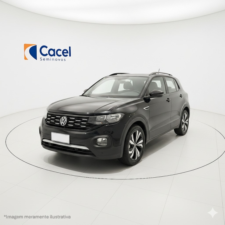 volkswagen t-cross 1.0 200 tsi total flex comfortline automatico 4p 2021
