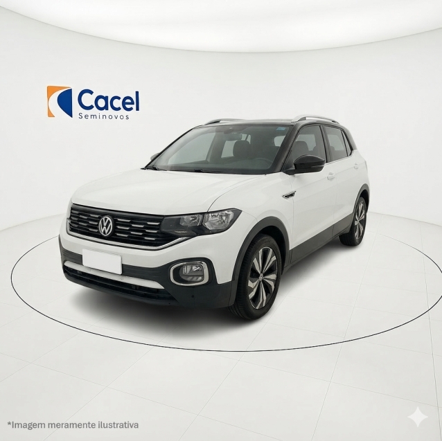 volkswagen t-cross 1.4 250 tsi total flex highline automatico 4p 2021