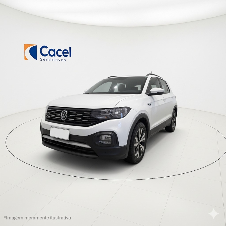 volkswagen t-cross 1.0 200 tsi total flex comfortline automatico 4p 2024
