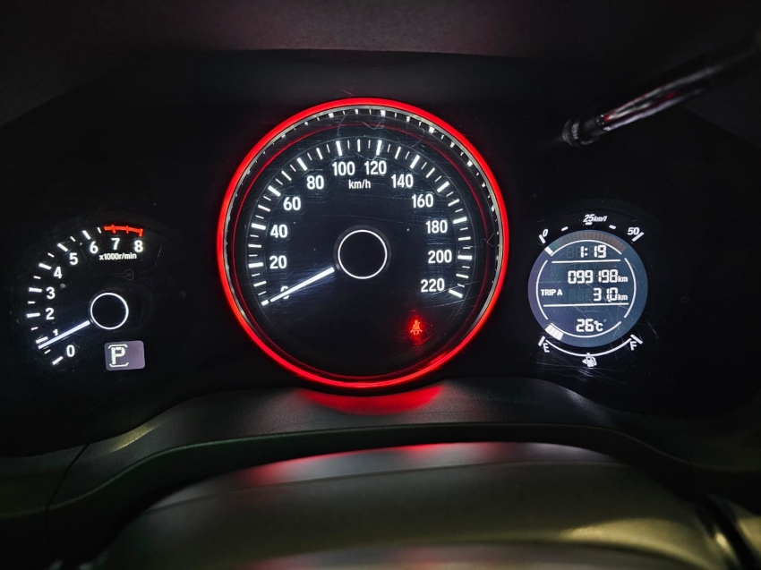 honda hr-v 1.8 16v flex exl 4p automatico 201614