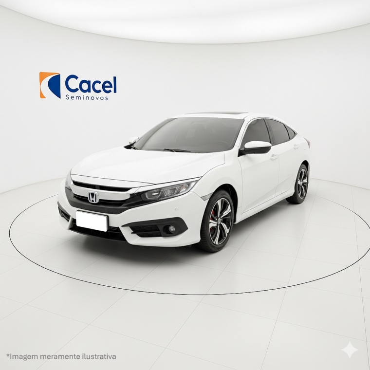 honda civic 1.5 16v turbo gasolina touring 4p cvt automatico 2017