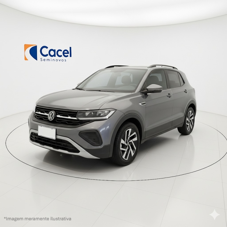 volkswagen t-cross 1.0 200 tsi total flex comfortline automatico 4p 2025