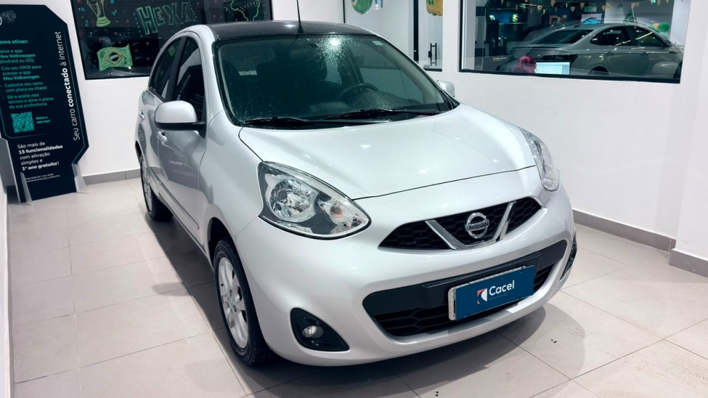 nissan march 1.6 sv 16v flexstart 4p manual 1.5 flex 20193