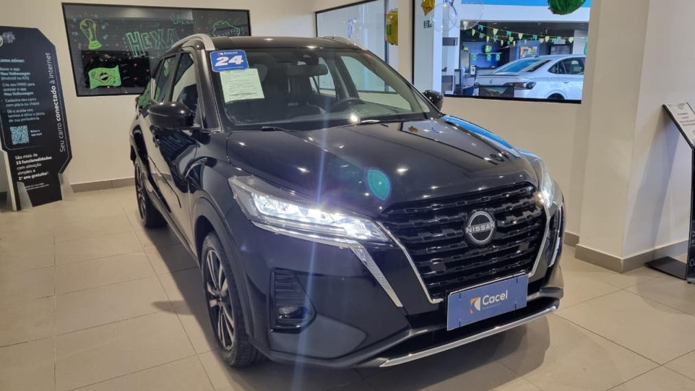 nissan kicks 1.6 16v flexstart exclusive xtronic flex 4p automatico 20242