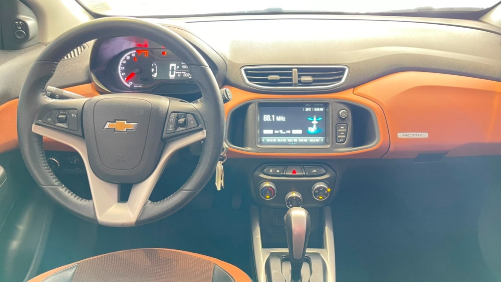chevrolet onix 1.4 mpfi activ 8v flex 4p automatico 20198