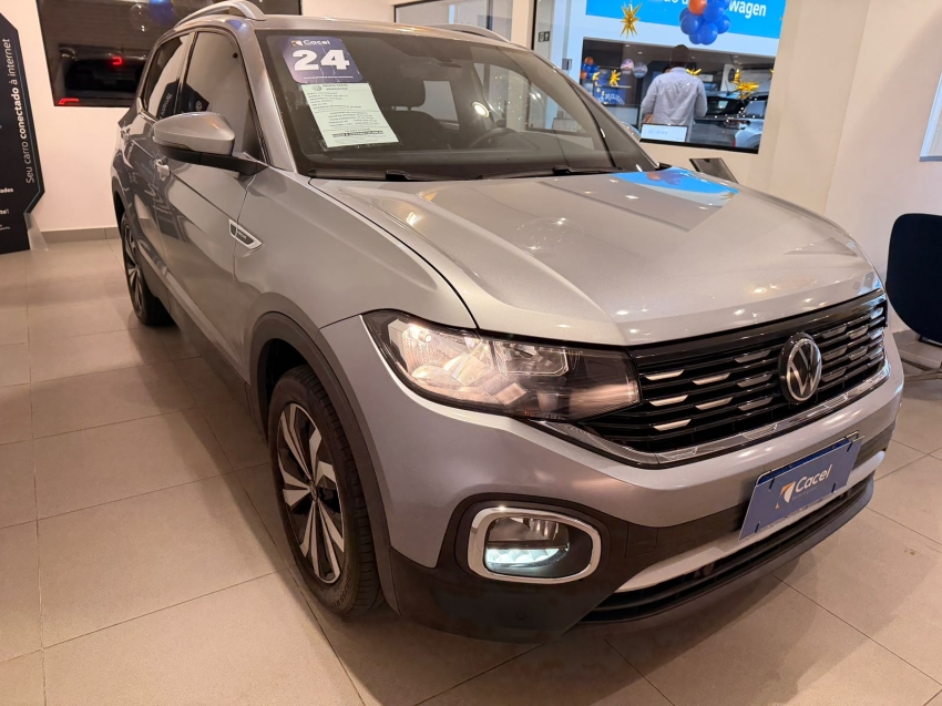 volkswagen t-cross 1.4 250 tsi total flex highline automatico 4p 20242