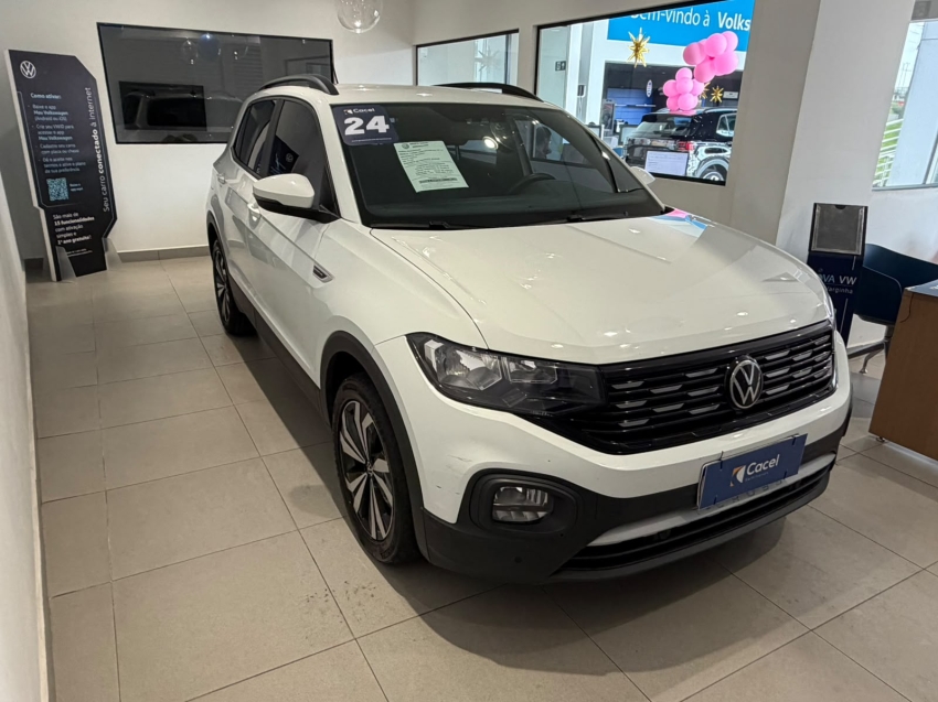volkswagen t-cross 1.0 200 tsi total flex comfortline automatico 4p 20243