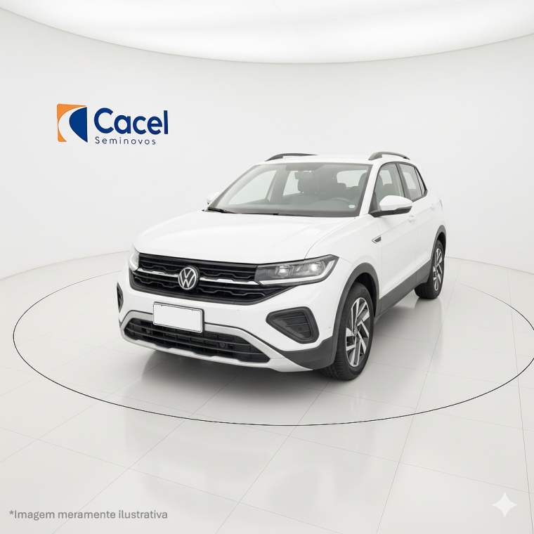 volkswagen t-cross 1.0 200 tsi total flex comfortline automatico 4p 2025