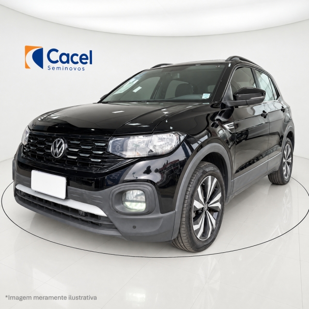 volkswagen t-cross 1.0 200 tsi total flex comfortline automatico 9.9 4p 20220