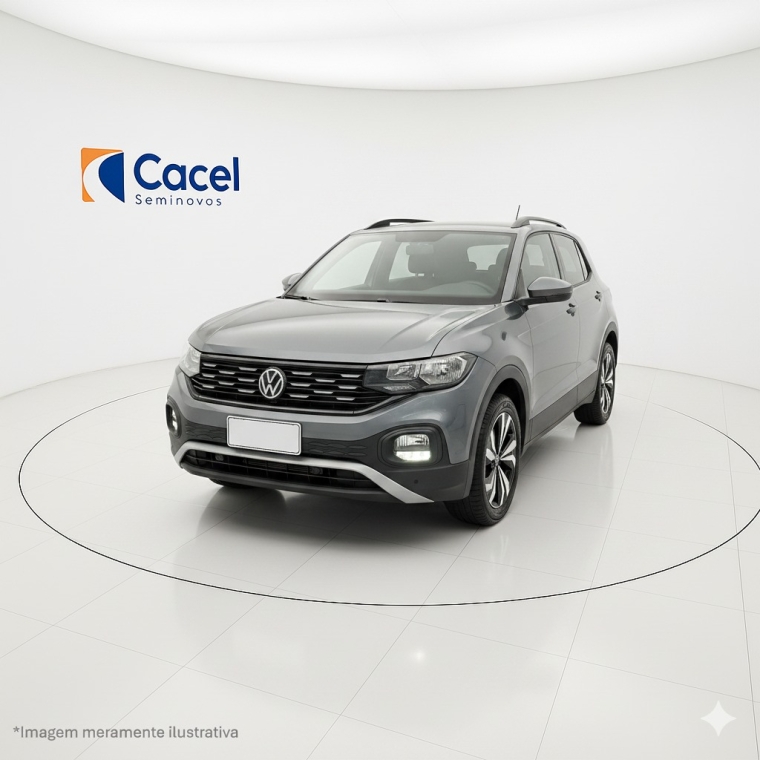 volkswagen t-cross 1.0 200 tsi total flex comfortline automatico 4p 2024