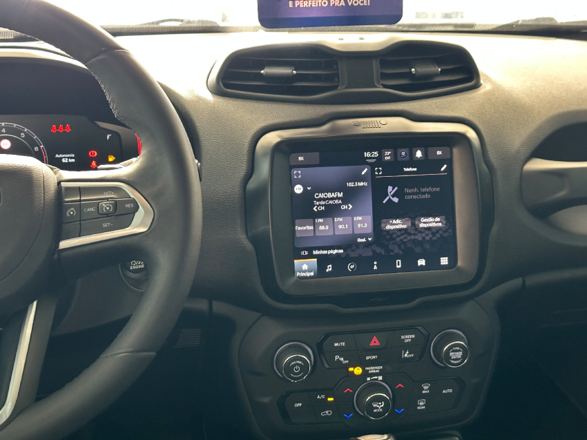 jeep renegade 1.3 t270 turbo flex longitude at6 4p semiautomatico 20249