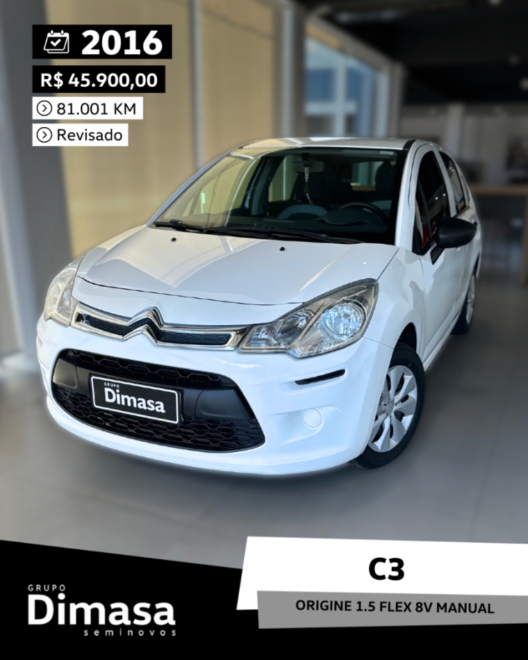 c3 origine 1.5 flex 8v manual 2016