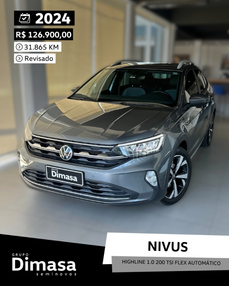 nivus highline 1.0 200 tsi flex automatico 2024