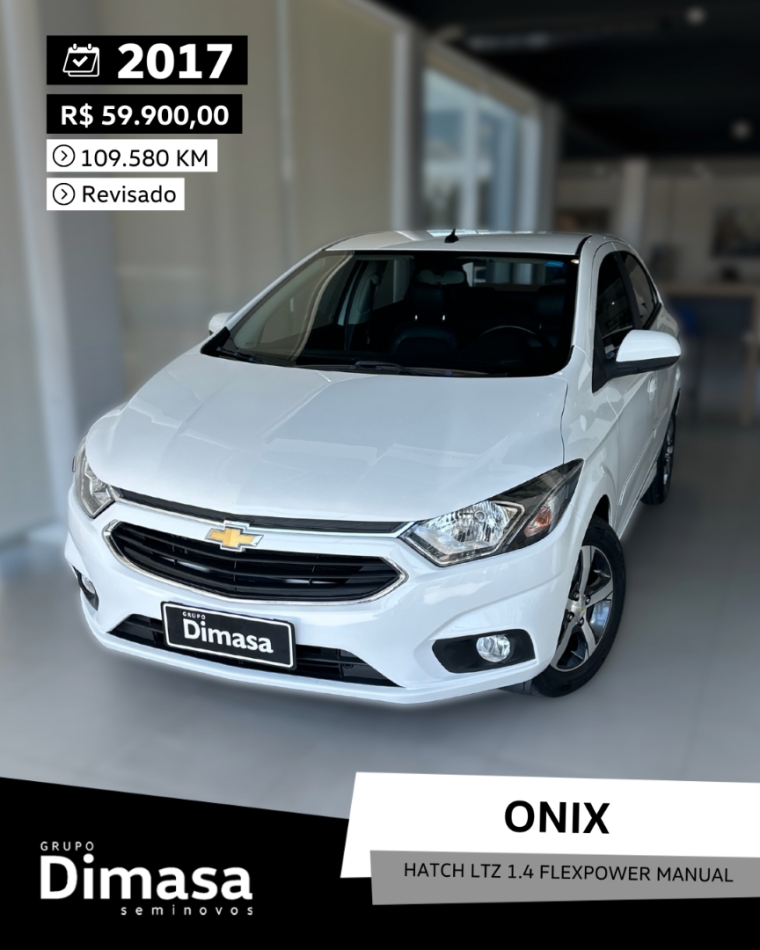 onix hatch ltz 1.4 flexpower 8v manual 2017